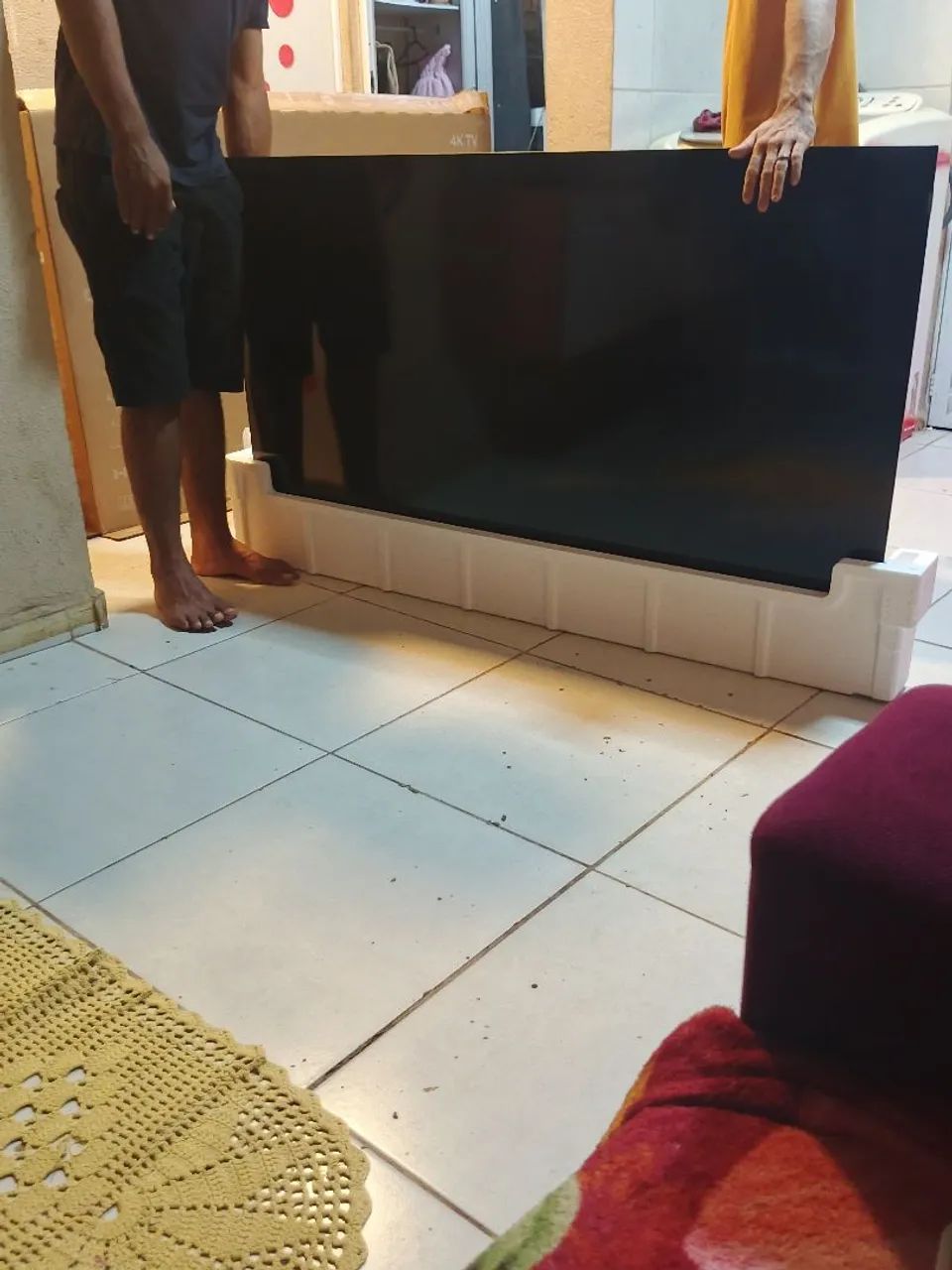 Vento televisão TCL 65 lançamento Qled Premium  - Foto 2