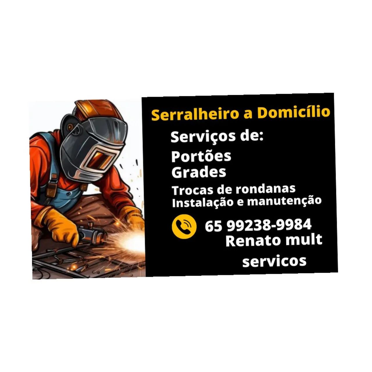 Serralheiro a domicílio 