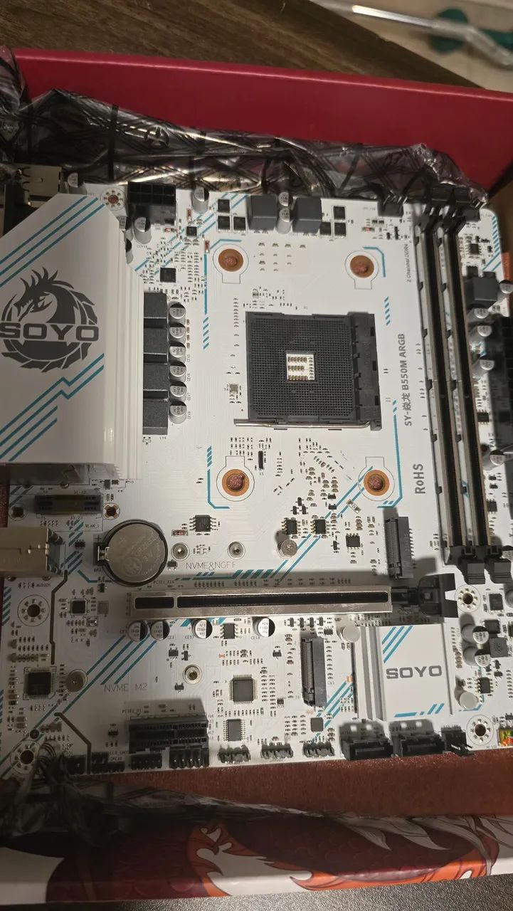 B550 argb soyo branca - Foto 3