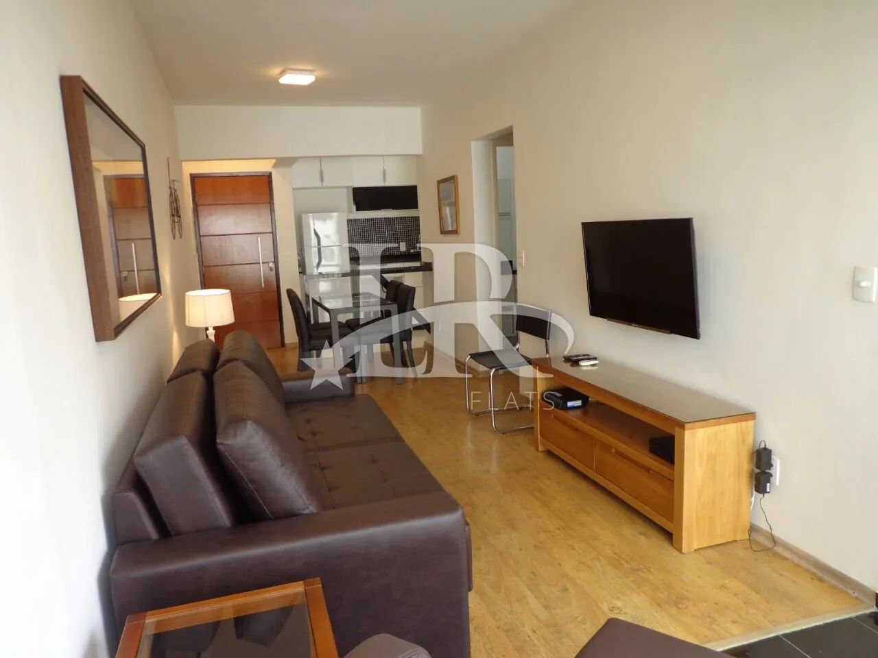 LR Flats Apartamento e Studio - Apartamento mobiliado de 45m² no Itaim Bibi, alugue!