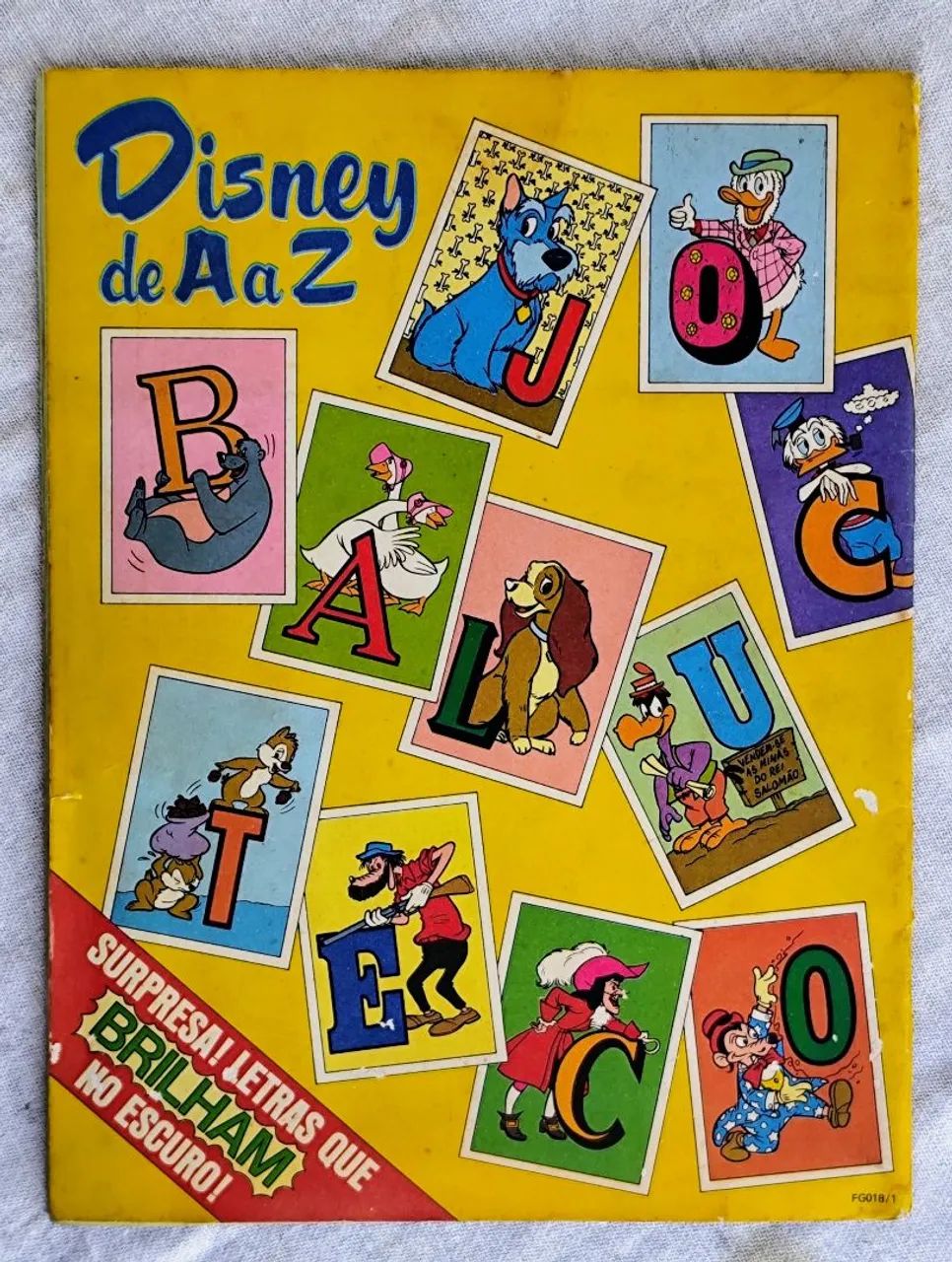 Álbum de figurinhas "DISNEY DE A a Z" - Foto 2