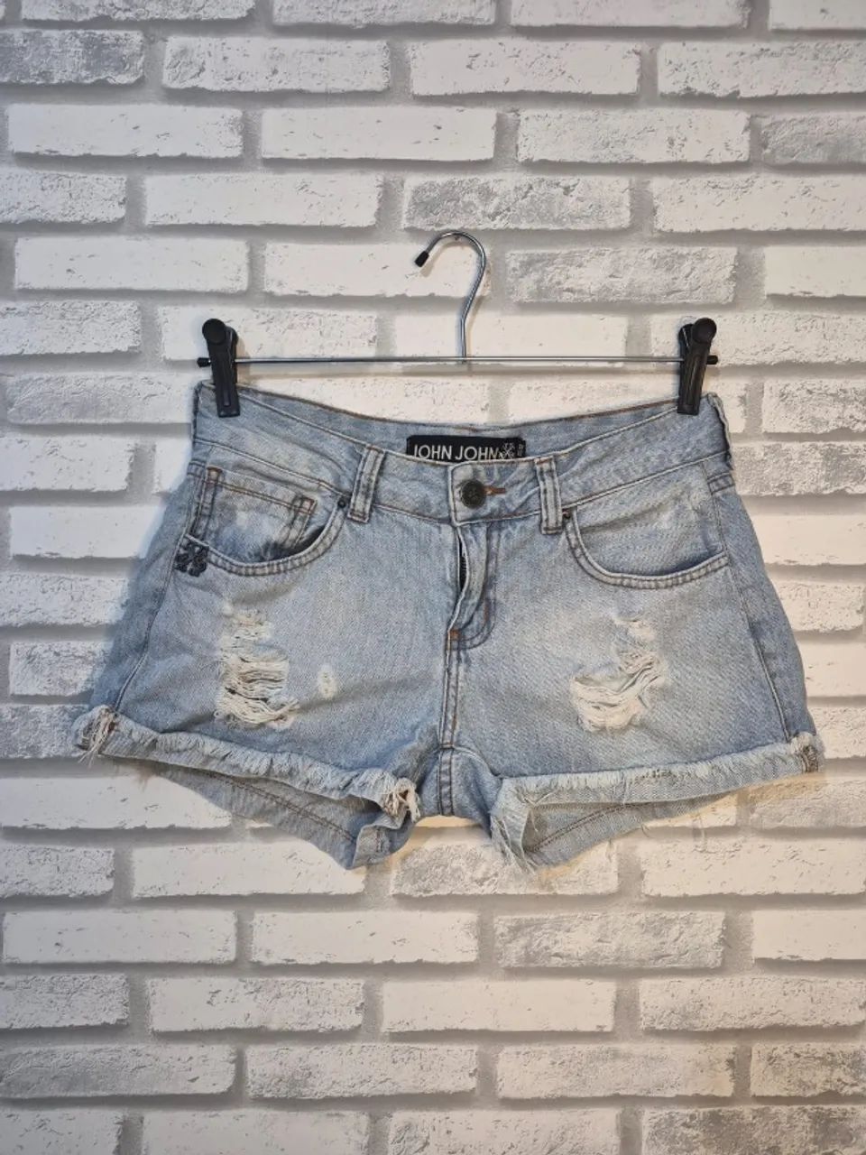 Camiseta e Short John John Destroyed, 36 - Foto 4