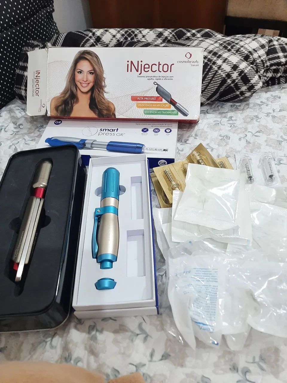 Kit 2canetas pressurizadas intradermoterapia  - Foto 2