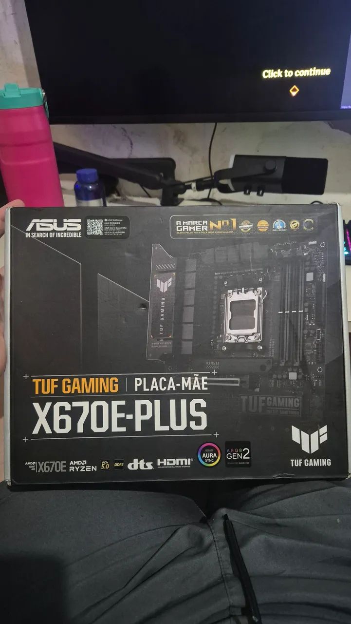Placa-mãe Asus TUF Gaming X670E-Plus COM DEFEITO