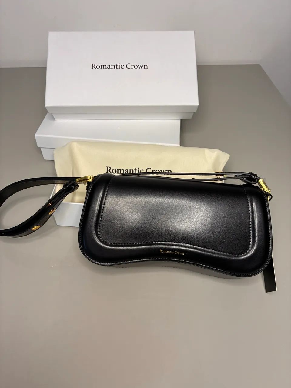 Bolsa couro sintético 