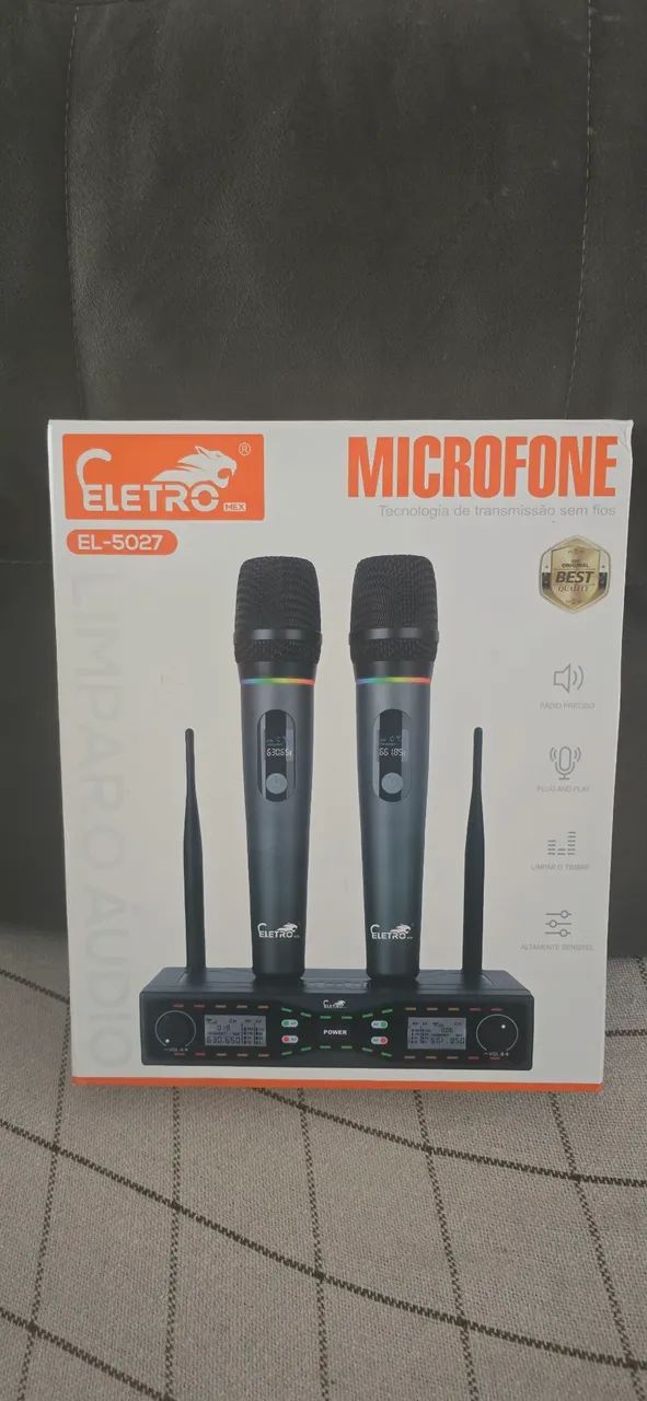Microfone karaoke