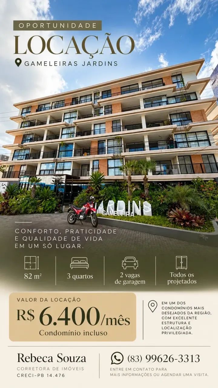 OPORTUNIDADE DE LOCAÇÃO | GAMELEIRAS JARDINS - Foto 2
