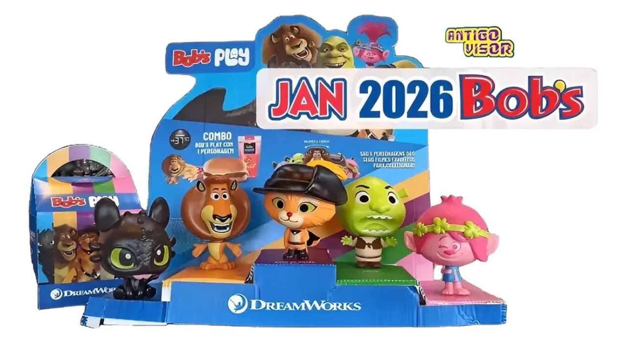 Coleção completa dreamworks - bobs LACRADO  
