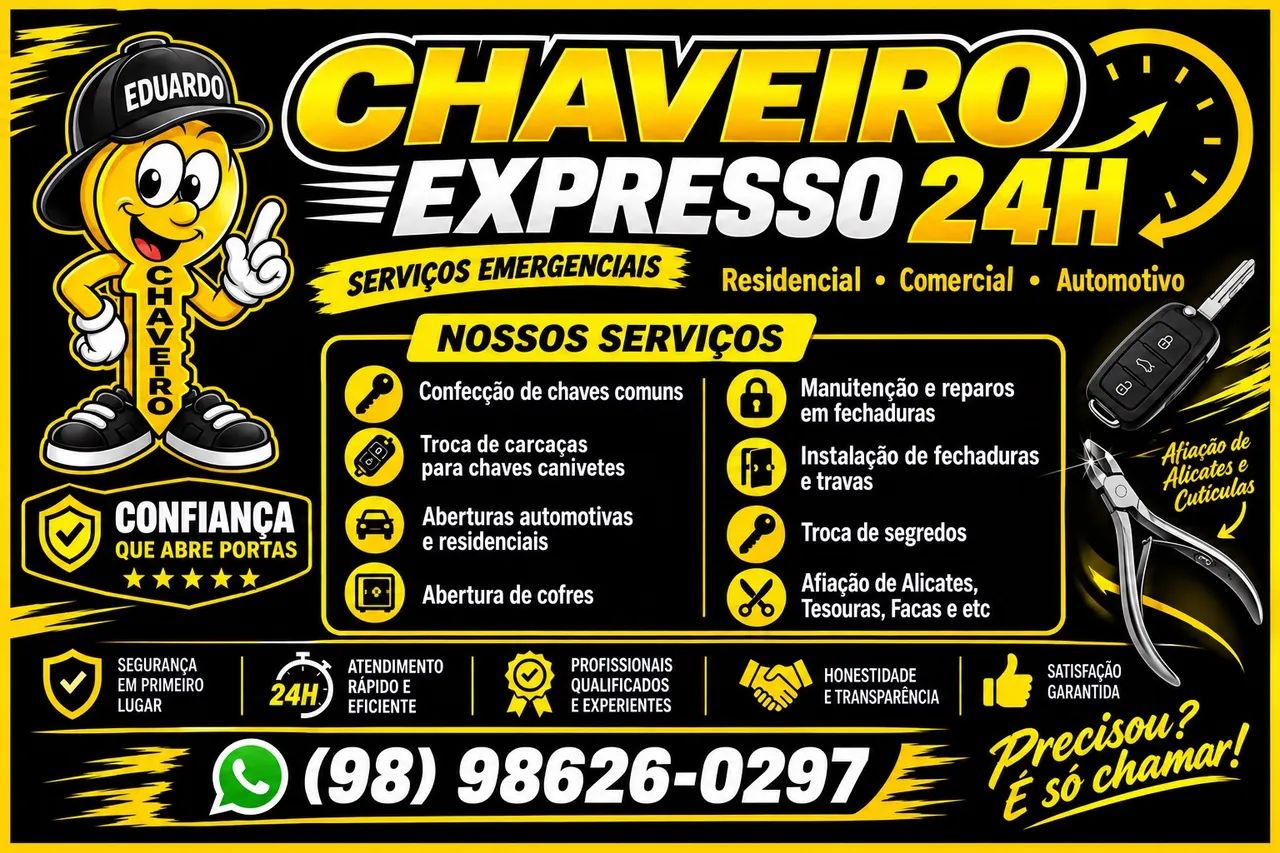 CHAVEIRO EXPRESSO 24H - Foto 2