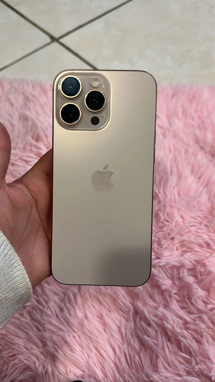 iPhone 16 Pro Max 256GB Desert Titanium - Impecável - Foto 4