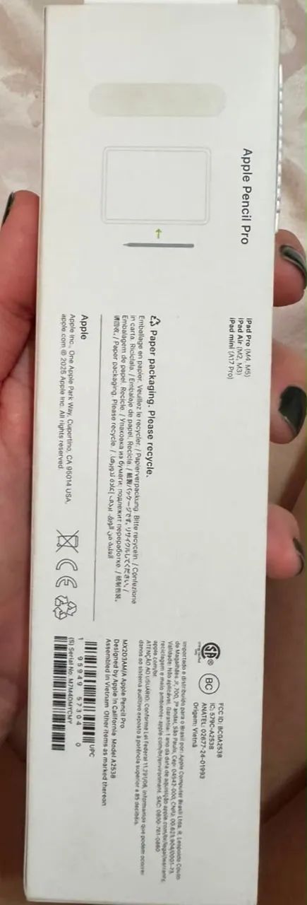 Apple Pencil Pro NUNCA usada nova  - Foto 5