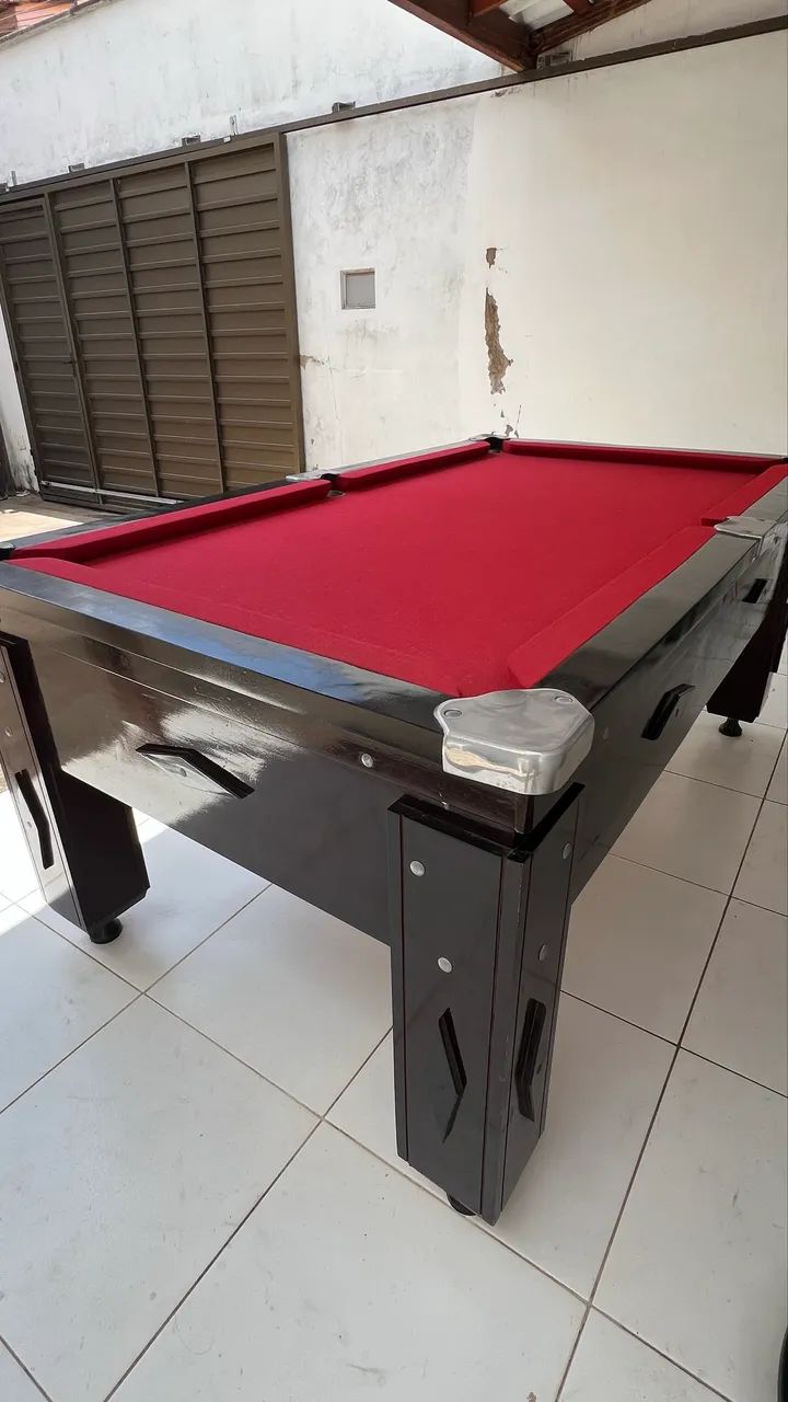Mesa de Sinuca Completa - Poucos Dias de Uso