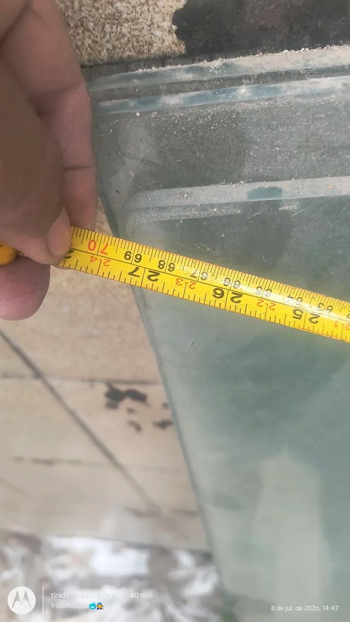 3 Pc de vidro pra centro 118x70 - Foto 5