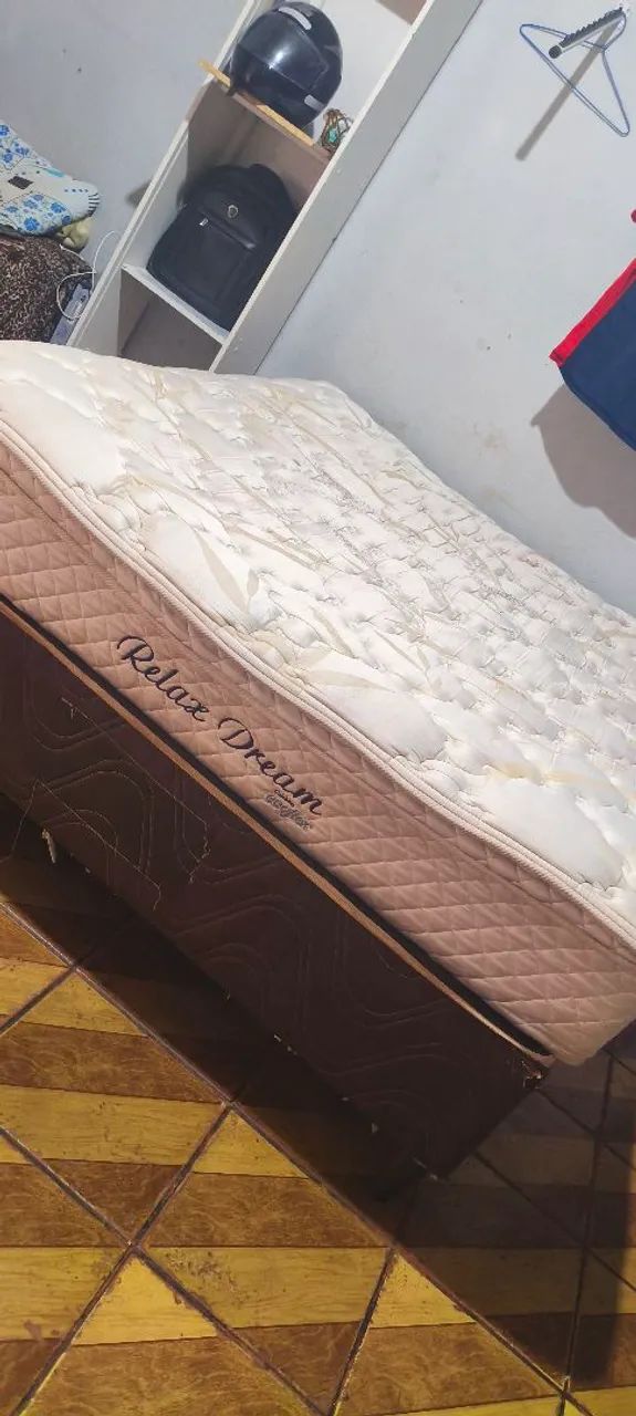 Cama box casal em bom estado  - Foto 2