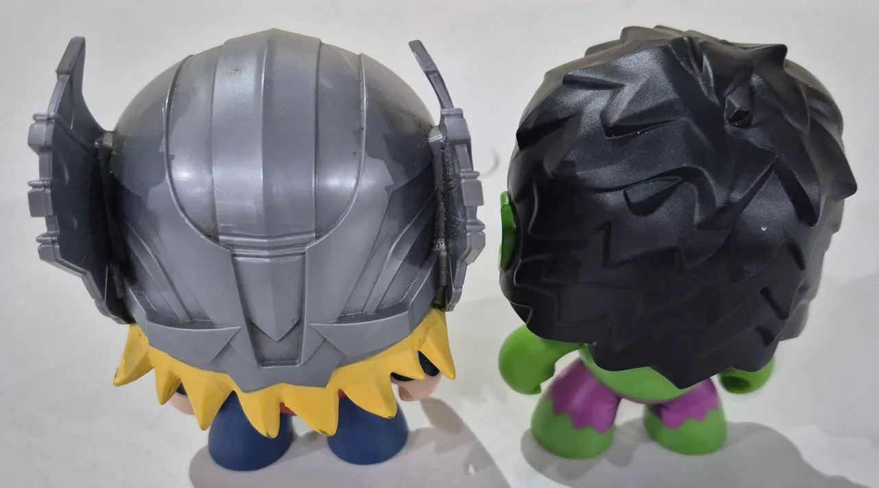 Marvel Might Muggs Thor e Hulk - Hasbro - Foto 4