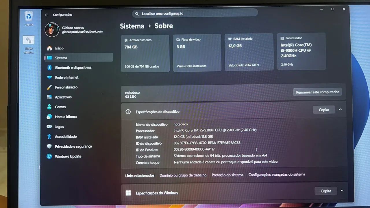Notebook Gamer com placa de vídeo GTX - Foto 4
