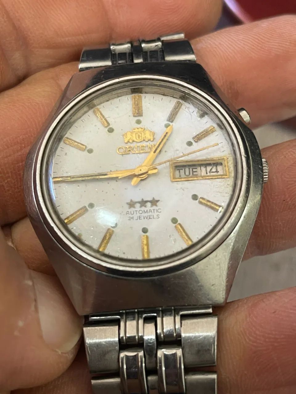 Relógio orient automático antigo calibre 41