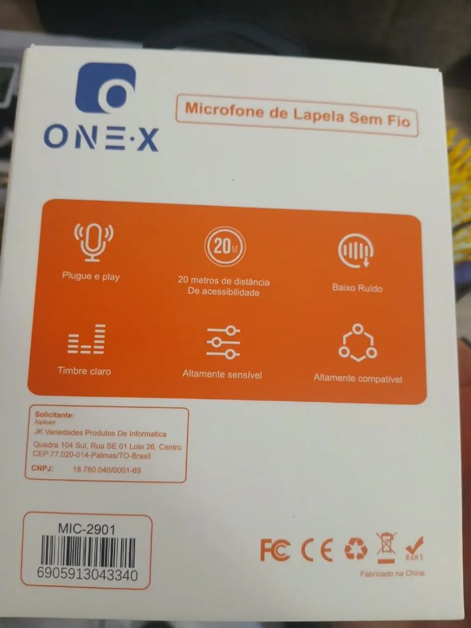 Microfone de la pela sem fiu  - Foto 2