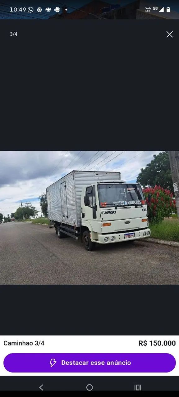 Caminhão 3/4
