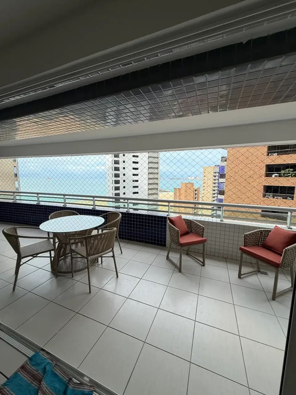 Lindo ap mobiliado vista mar 3 quartos 112m2 - Foto 2