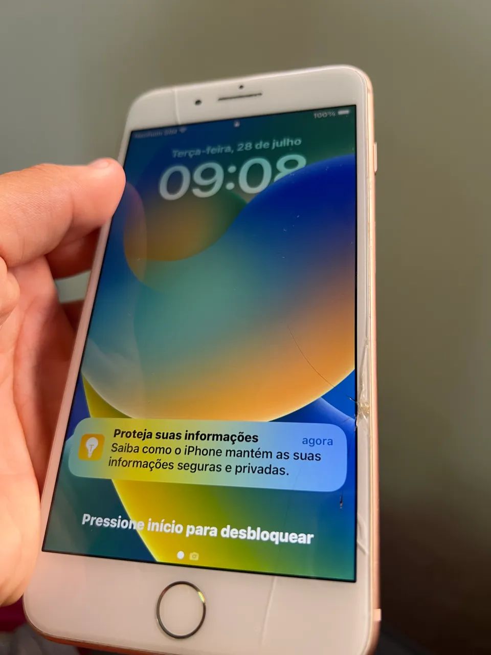 iPhone 8 Plus rose 64gb
