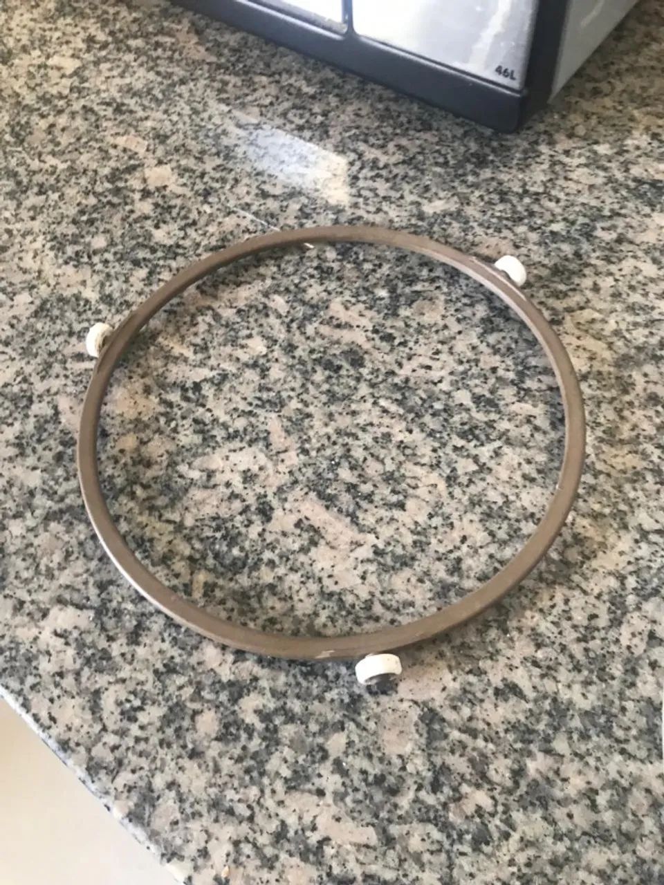 Prato de Vidro + Rodizio do Microondas USADO - Foto 4