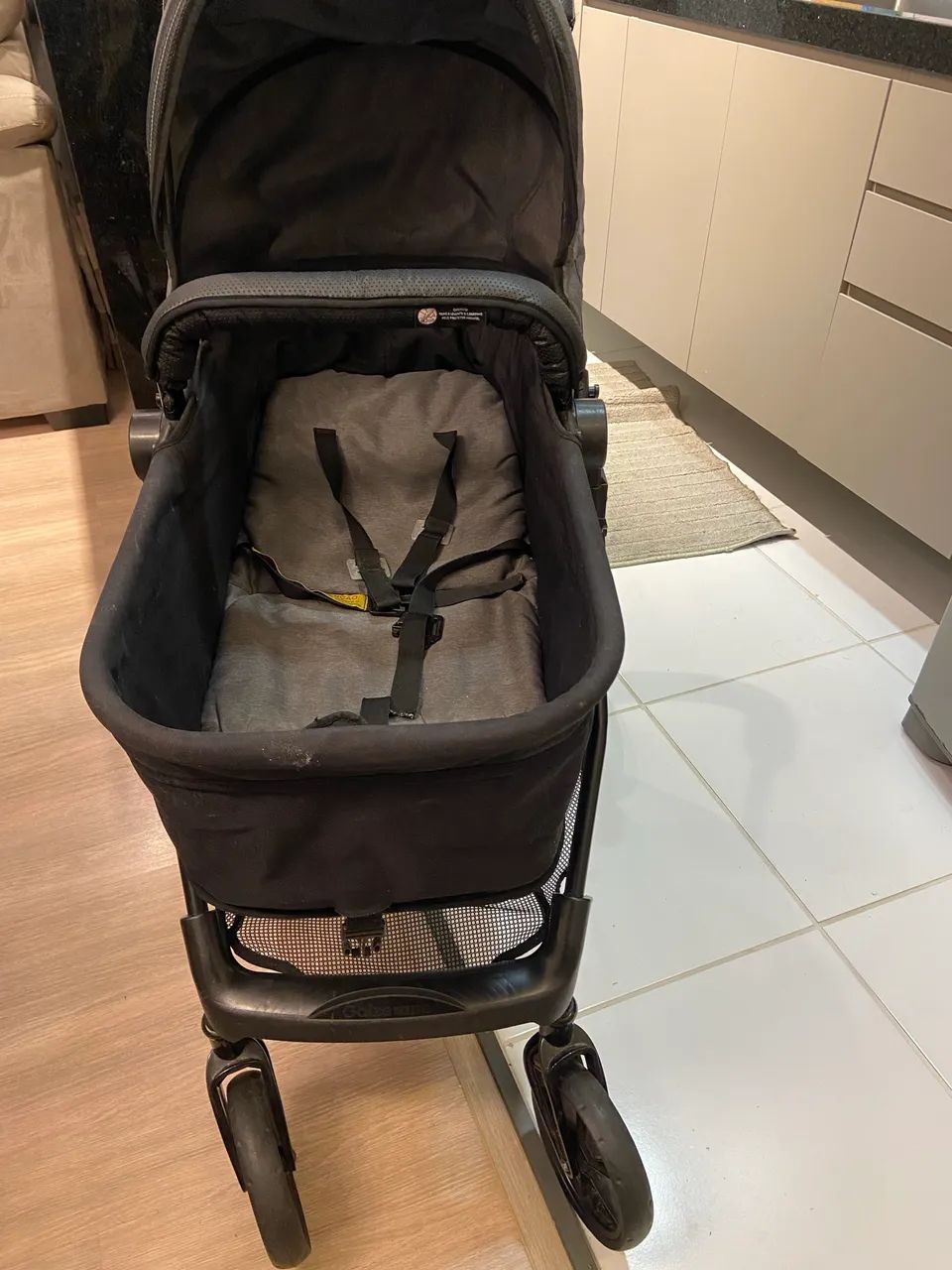 Carrinho de bebe galzerano + bebê conforto 