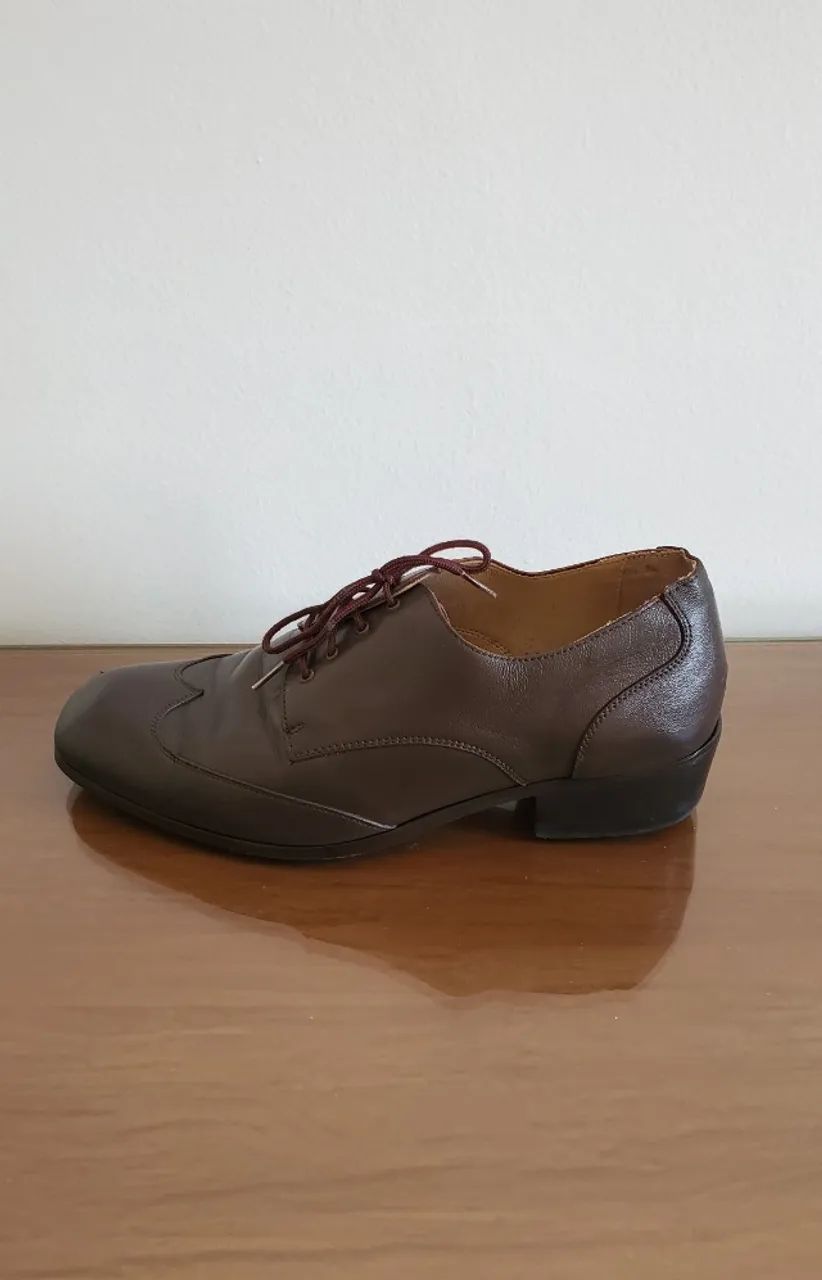 Sapato de Dança Carrapeta Marron tam 38 - Foto 3