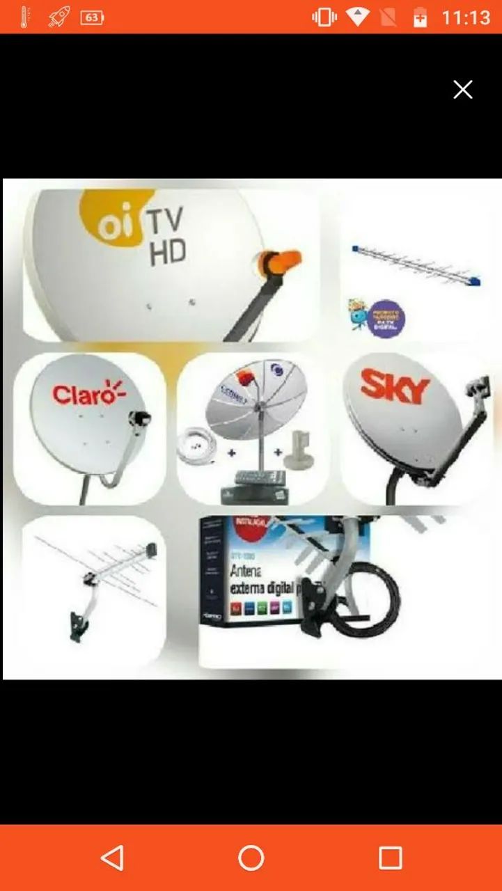 Antena Satélite ou Digital Instalada  - Foto 2