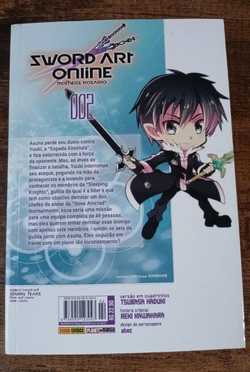 Mangá de Sword Art Online - Volume 2 - Livros e revistas - Anil