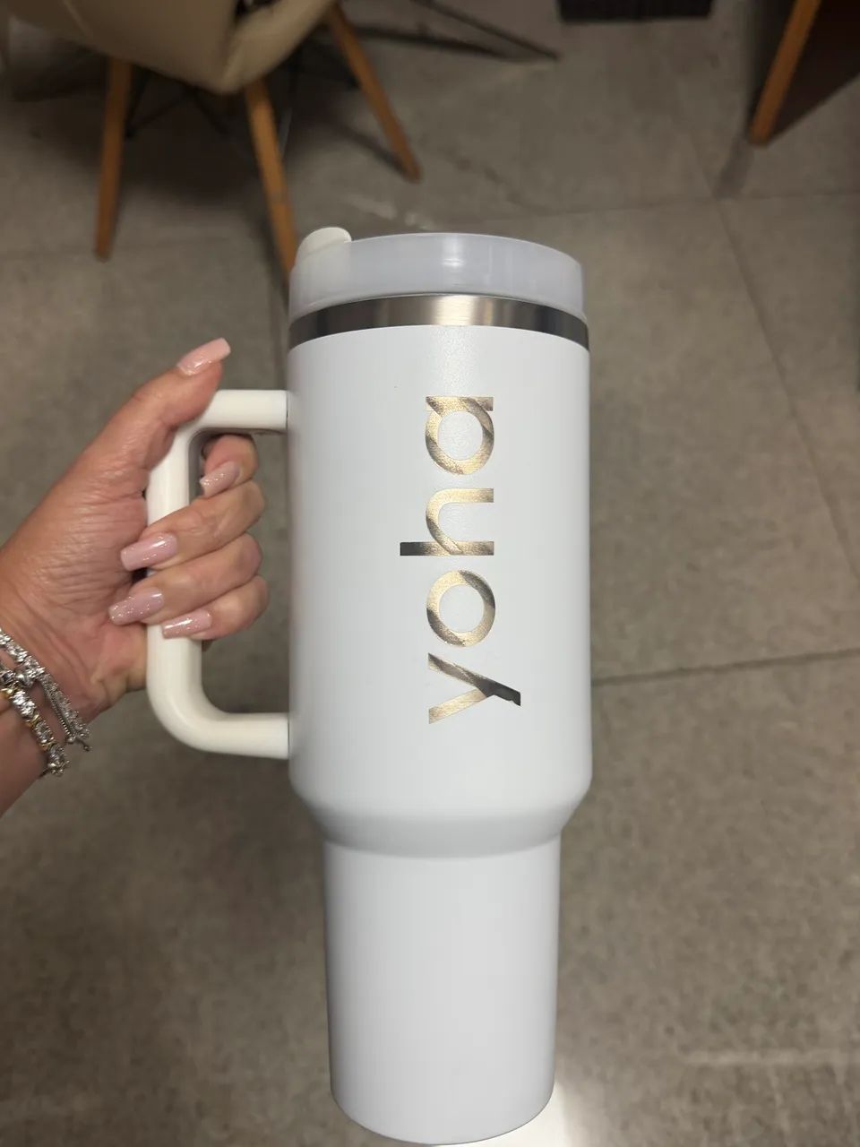 Copo Yoha branco  - Foto 4