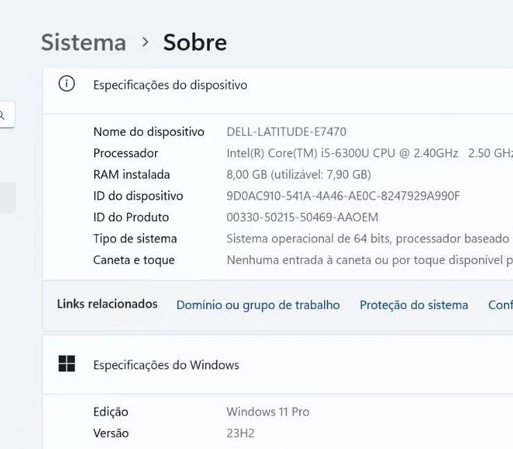 Notebook DELL i5 vPro/ SSD NVME - Foto 5