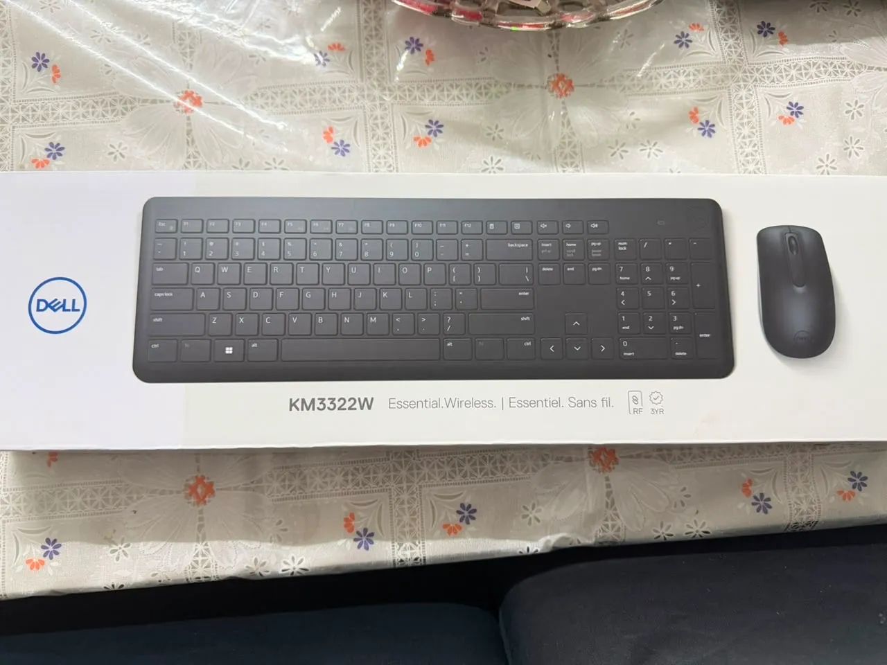 Teclado e mouse Dell - KM3322W - Foto 3