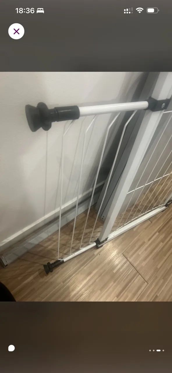 Portão para pet com extensor  - Foto 3