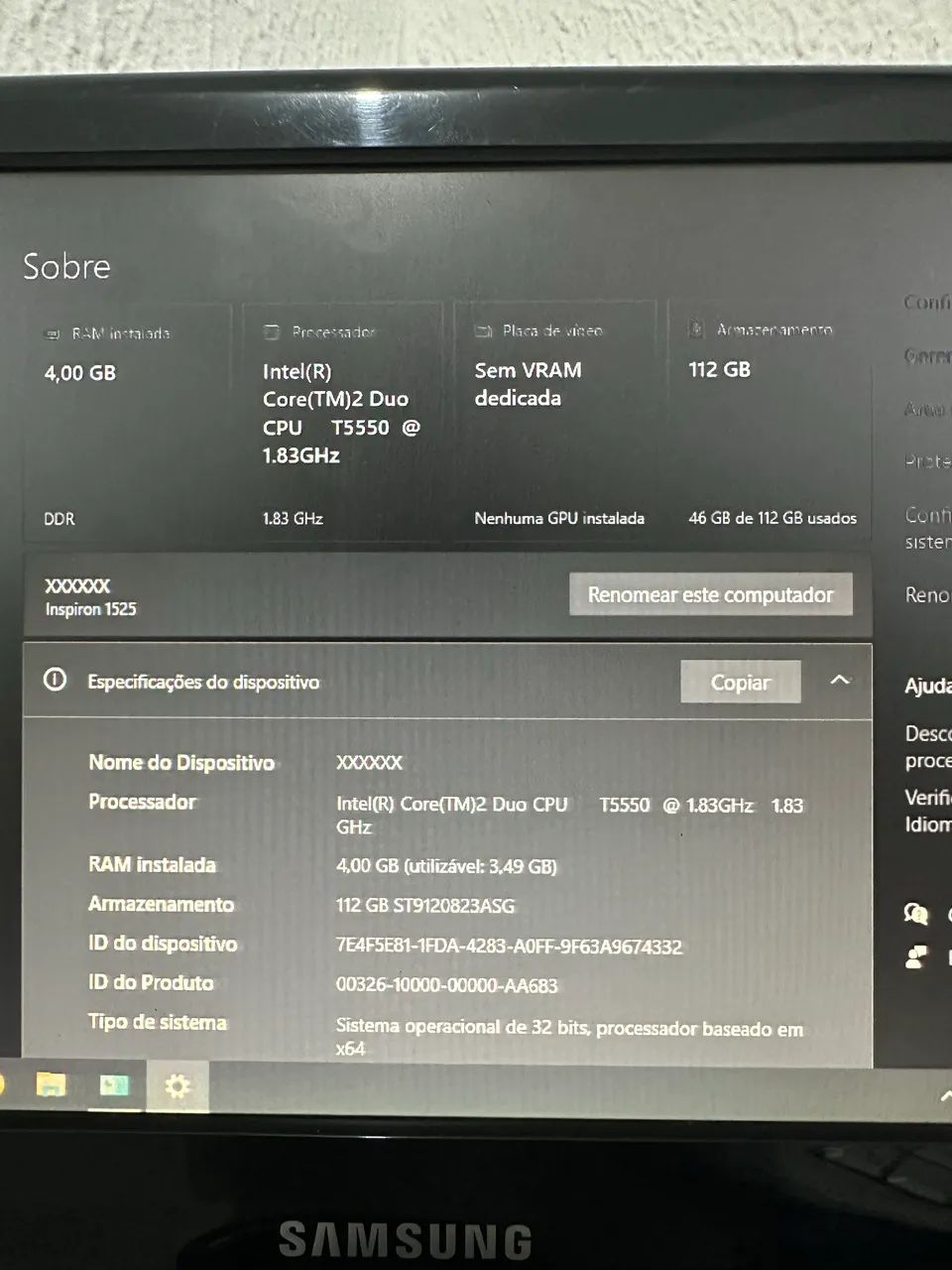 Notebook Dell Inspiron 1525 - Foto 4