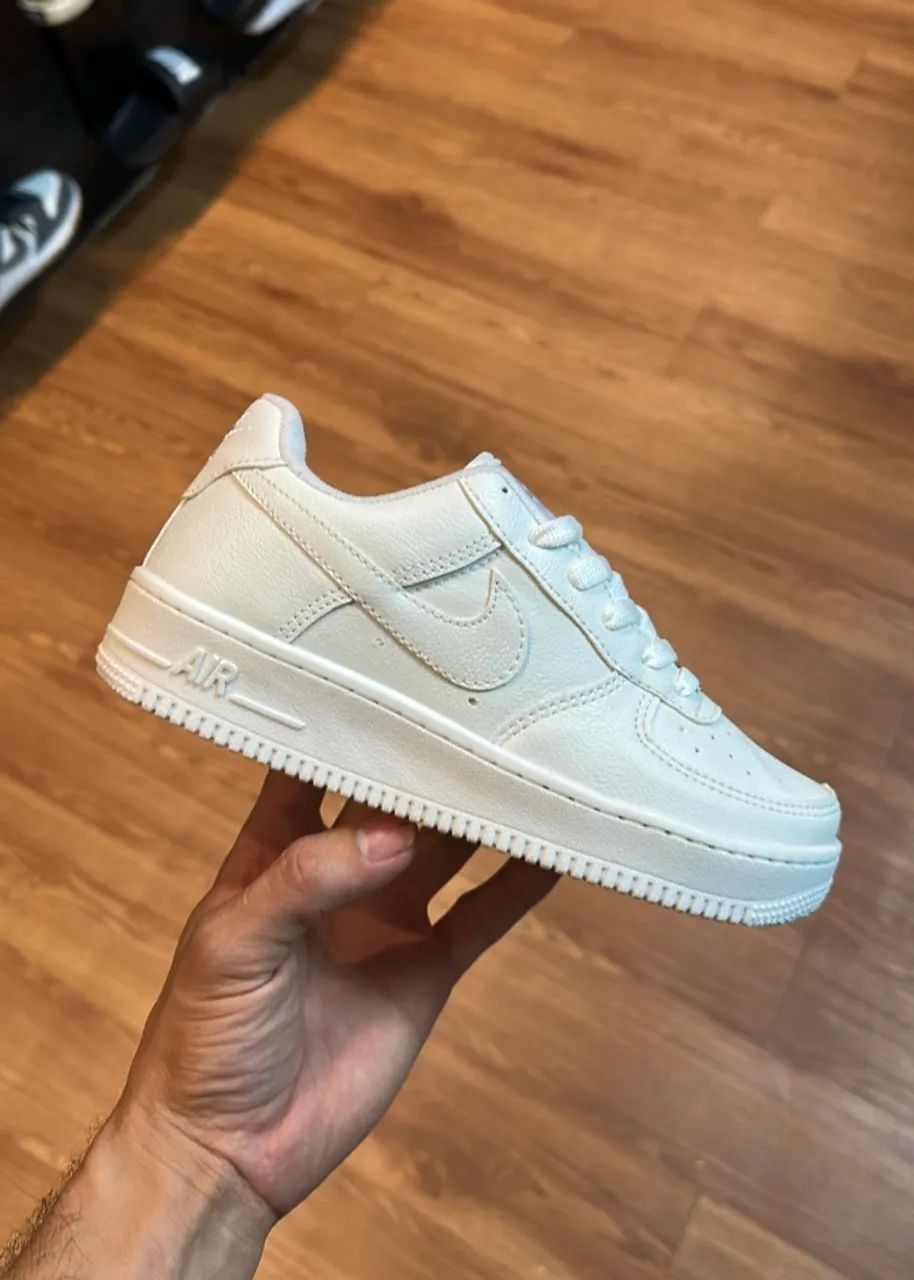 Nike Air Force Branco Masculino Luxo - Foto 2