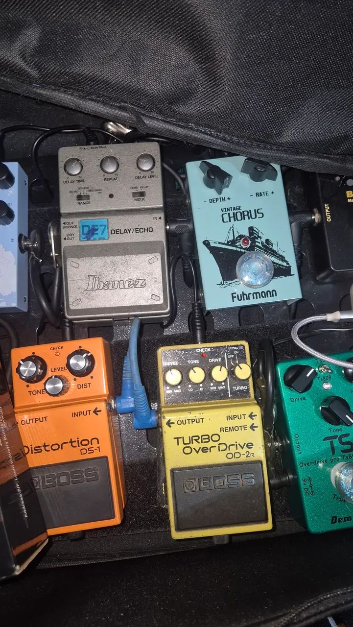 BOSS OD-2R & DS-2 TURBOセット Boss od2r seu overdrive mais classico - Instrumentos musicais