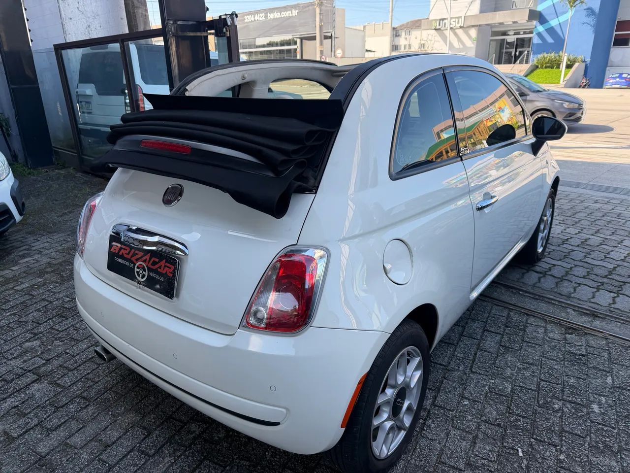 Fiat 500 Cabrio Dualogic Flex 1.4 8V 2015 - Foto 4