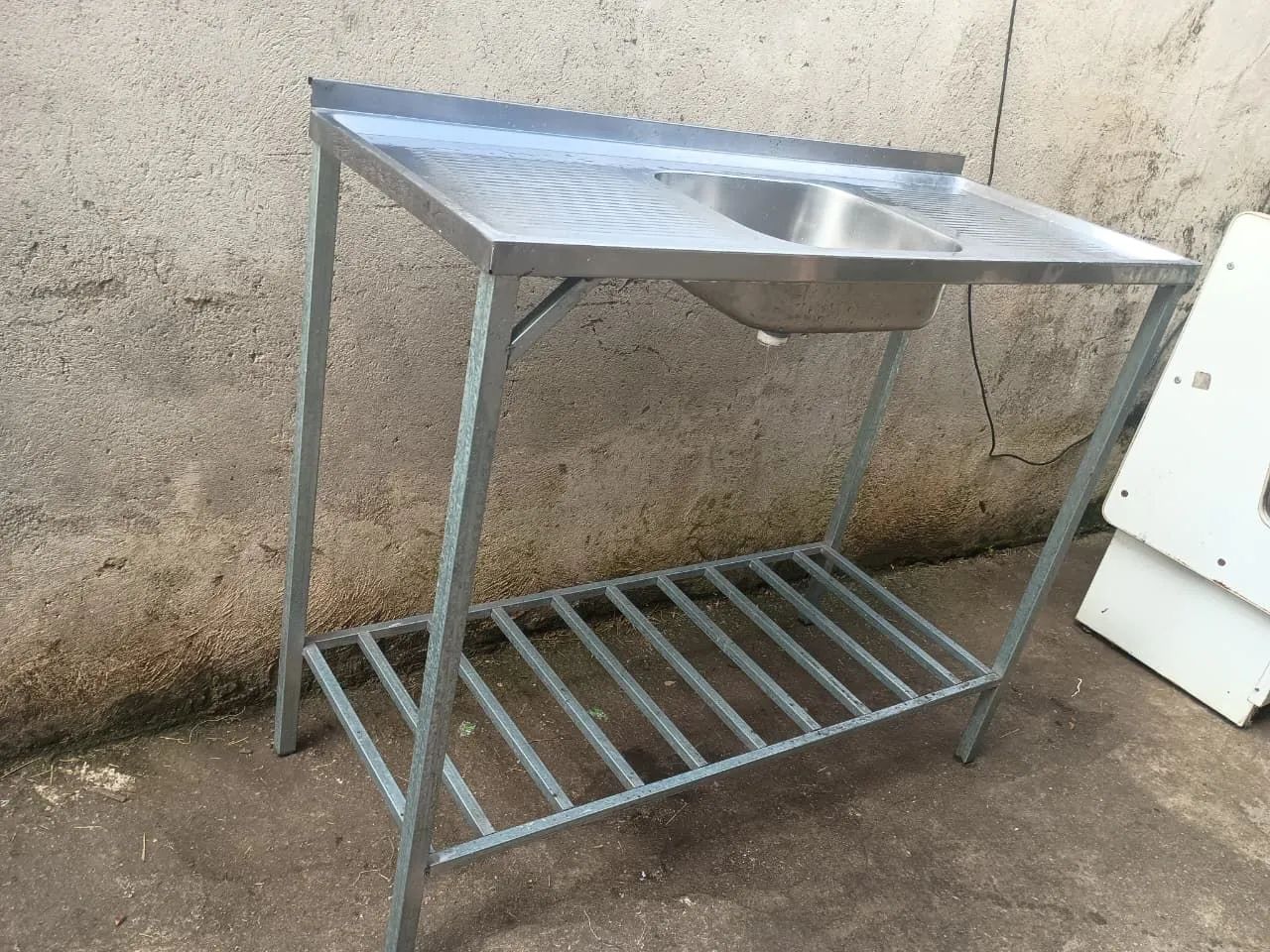 Pia de inox industrial 