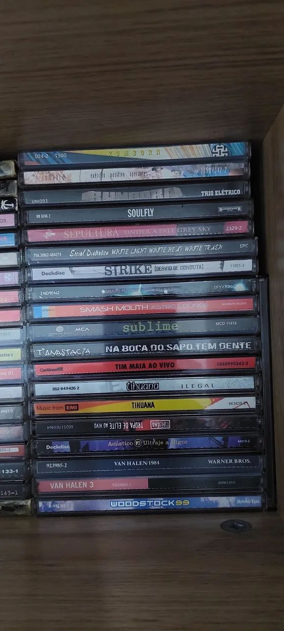 Coleção Cds e Dvds Originais Rock Nacional e Importado. - Foto 5