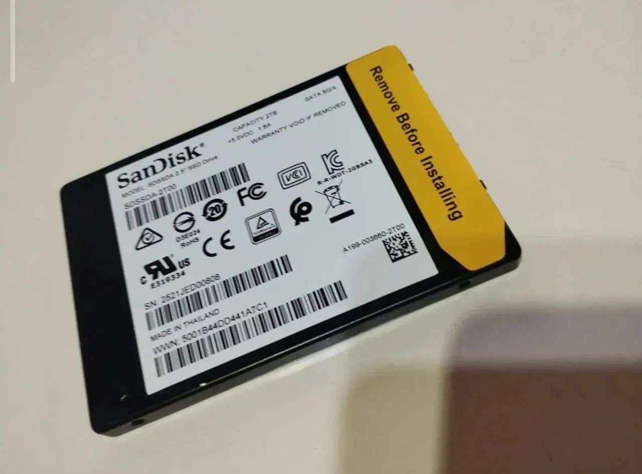 SSD SanDisk 2TB Sata 3.0 - Foto 2