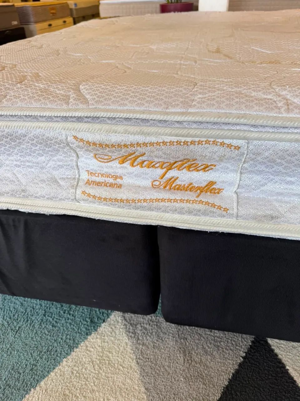 Cama box Casal MAXFLEX USADO QUEEN - Entrego!  - Foto 3
