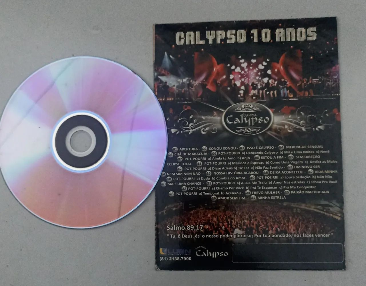 DVD da Banda CALYPSO 10 anos - Foto 3