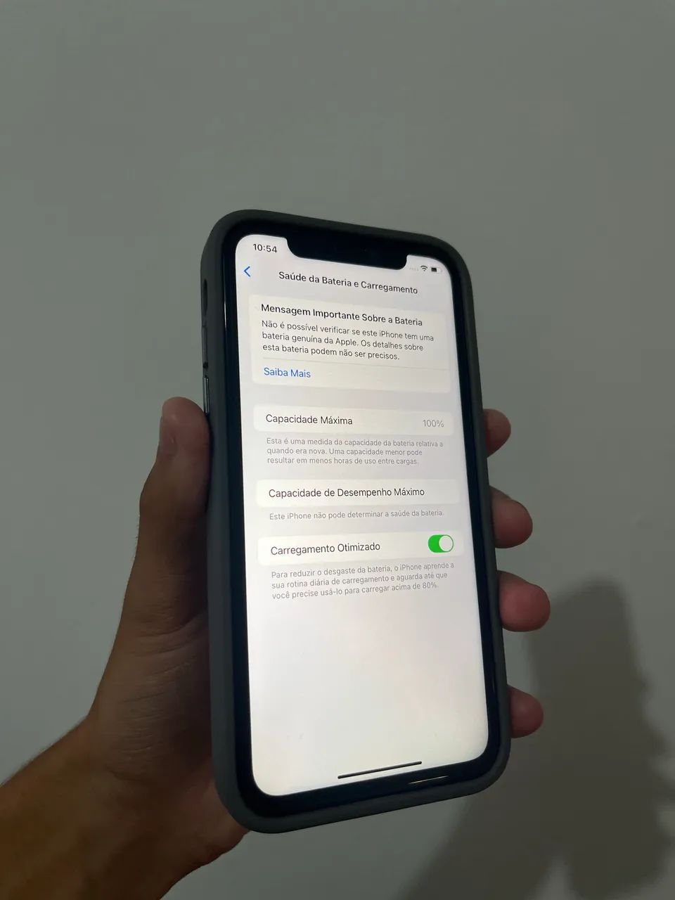 iPhone 11 com a saúde da bateria 100% funcionando tudo, barato pra ir rápido!! - Foto 4
