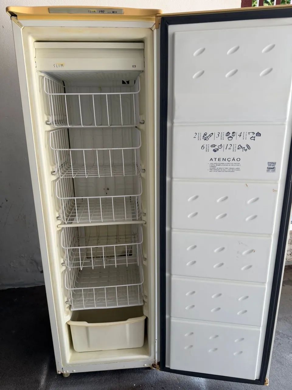 Freezer cônsul slim 190 litros 127 v - Foto 5