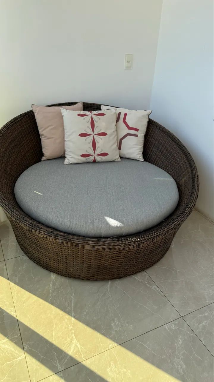 Chaise Redonda Área Externa  - Foto 2