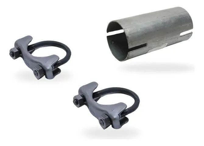 Kit Luva Emenda Para Adaptação Escapamento 1.7/8 Polegadas