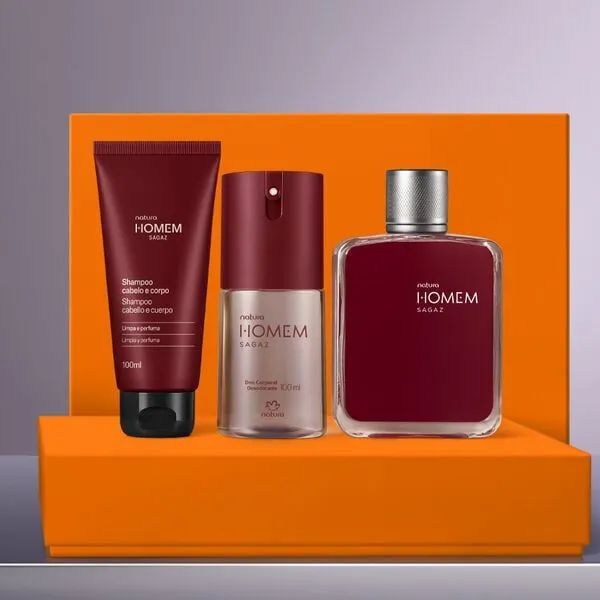 Presente Pais Kit Natura Homem Sagaz