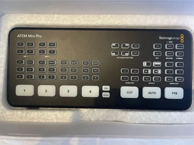 Mesa de Corte Blackmagic ATEM Mini Pro - Nova | Pronta Entrega - Foto 2