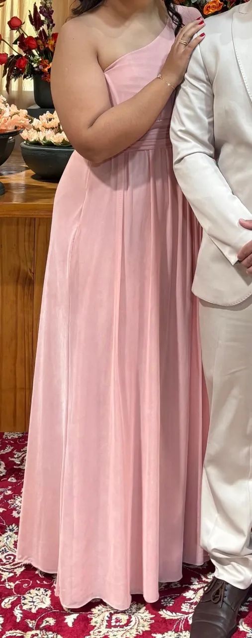 Vestido Rose tamanho G 